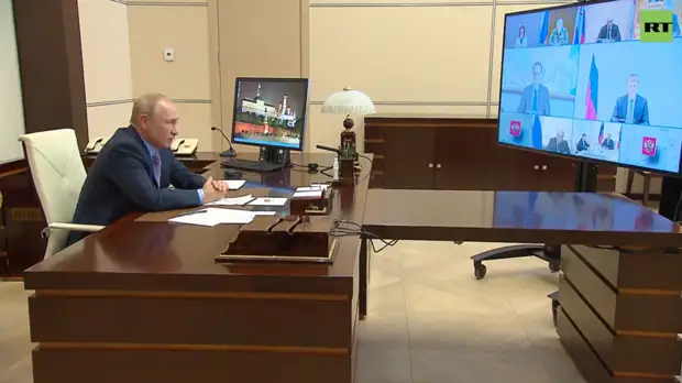 «Сгладили остроту кризиса»: Путин о мерах поддержки экономики и населения России