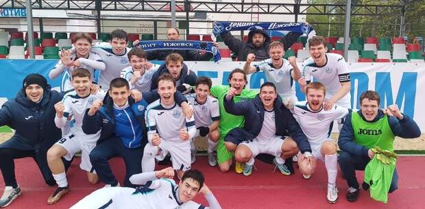 Футболисты клуба «Зенит-Ижевск» одержали победу над «Волгой» из Ульяновска