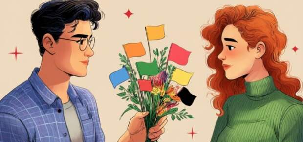 Какими бывают флаги в отношениях кроме красных и как в них не запутаться