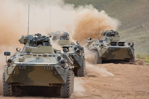 Танкисты ЦВО отразили атаку условного противника на КПП воинской части в Челябинской области