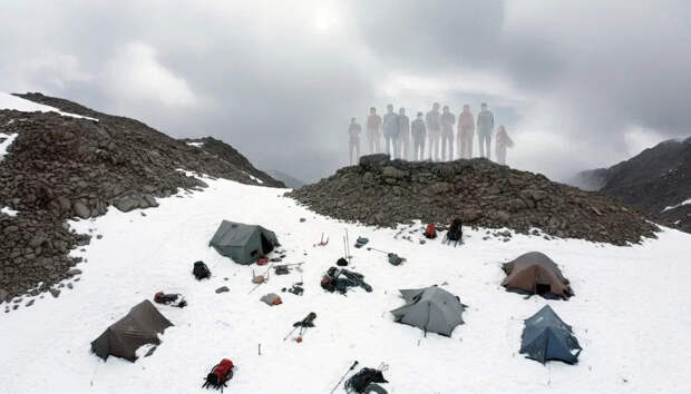 Последние часы перед трагедией: "КП" нашла неизвестные кадры группы Дятлова