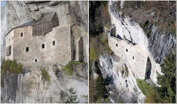 Неприступный Kropfenstein Castle является одним из самых таинственных замков на планете (Швейцария).
