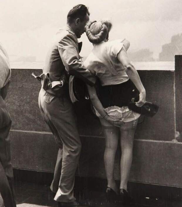 На вершине Эмпайр Стейт Билдинг, 1942 год.  история, люди, фото