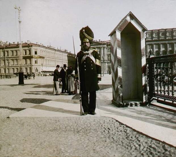 Постовой. Санкт-Петербург, 1896 г. история, прошлое, фото
