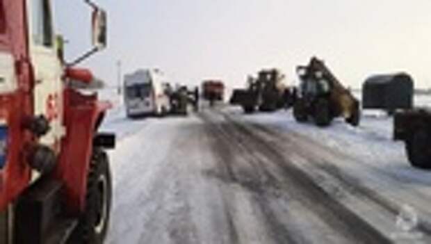 ДТП в Тюменцевском районе / Фото: МЧС по Алтайскому краю