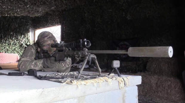 Снайперы группировки войск «Днепр» оттачивают боевую подготовку в тыловом районе СВО в Запорожской области