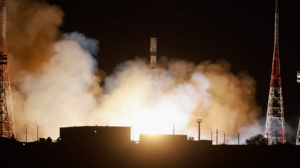 «Роскосмос» опубликовал кадры запуска ракеты-носителя «Союз-5»