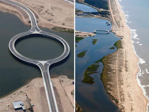 Round bridge местные жители используют не только по прямому предназначению (Уругвай). | Фото: spb-projects.ru.