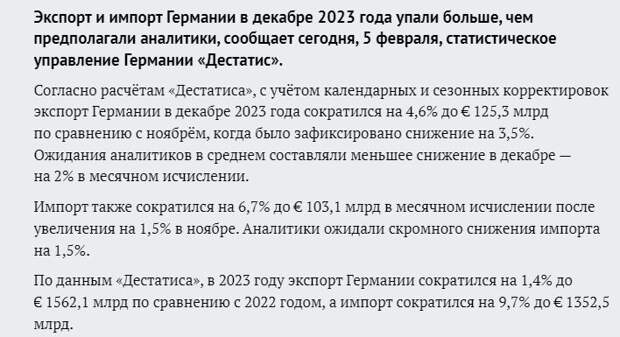 Друзья, последнее время Германия постоянно стала радовать нас своими плохими новостями в экономической сфере.-2