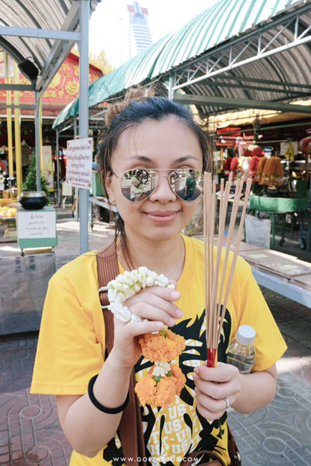 Little Offering for the Four-Faced Buddha
