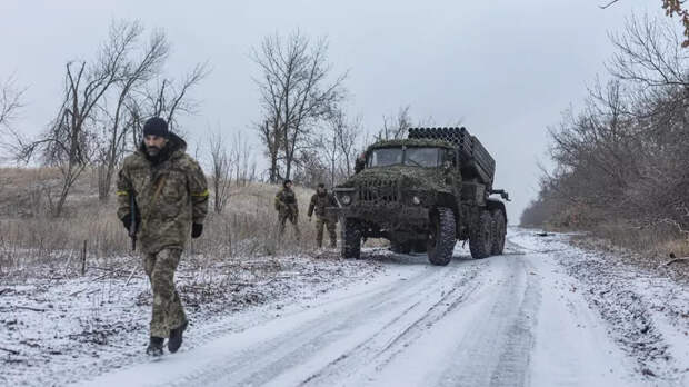 Бронетехника НАТО на Украине стала выходить из строя из-за русских морозов