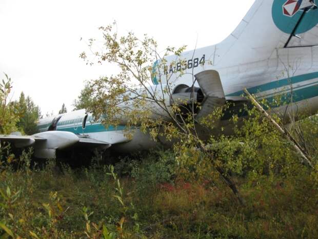 Аварийная ситуация с Ту-154. /Фото: sekretmira.ru