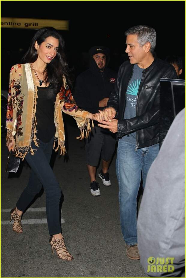 George Clooney and wife Amal step out for another sushi dinner date - Part 2