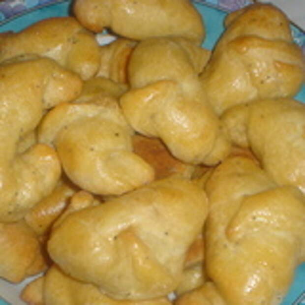 Творожные рогалики