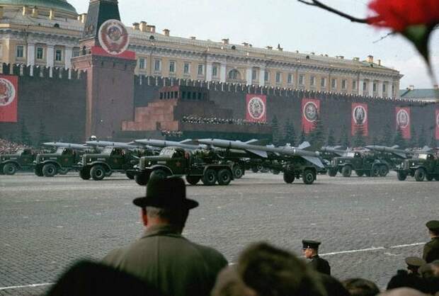 Военный парад на Красной площади, 1966 СССР, история, фото