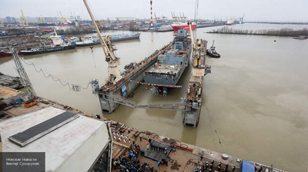 ВМФ получит второй фрегат проекта 22350 "Адмирал Касатонов" не раньше марта 2019 г - ОСК