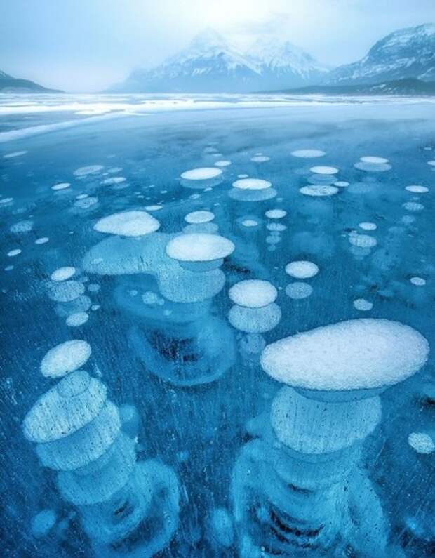Озеро Абрахам в провинции Саскачеван, Канада