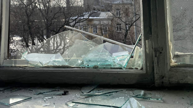 Ударный беспилотник повредил жилые дома в Пролетарском районе Донецка