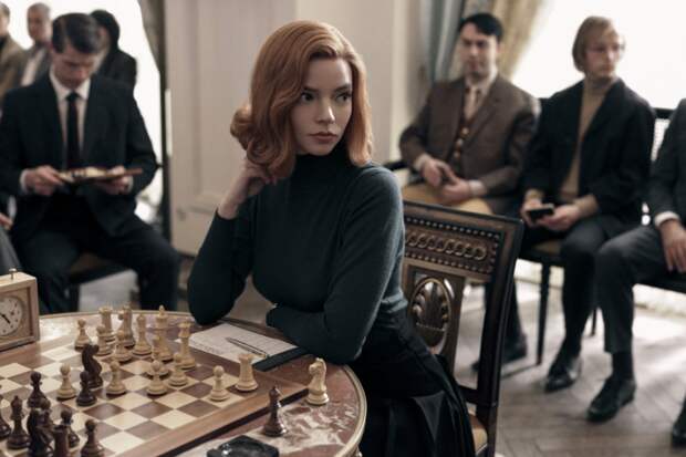 Аня Тейлор-Джой в сериале «Ход королевы» 