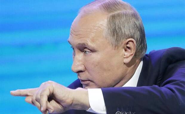 На фото: президент РФ Владимир Путин