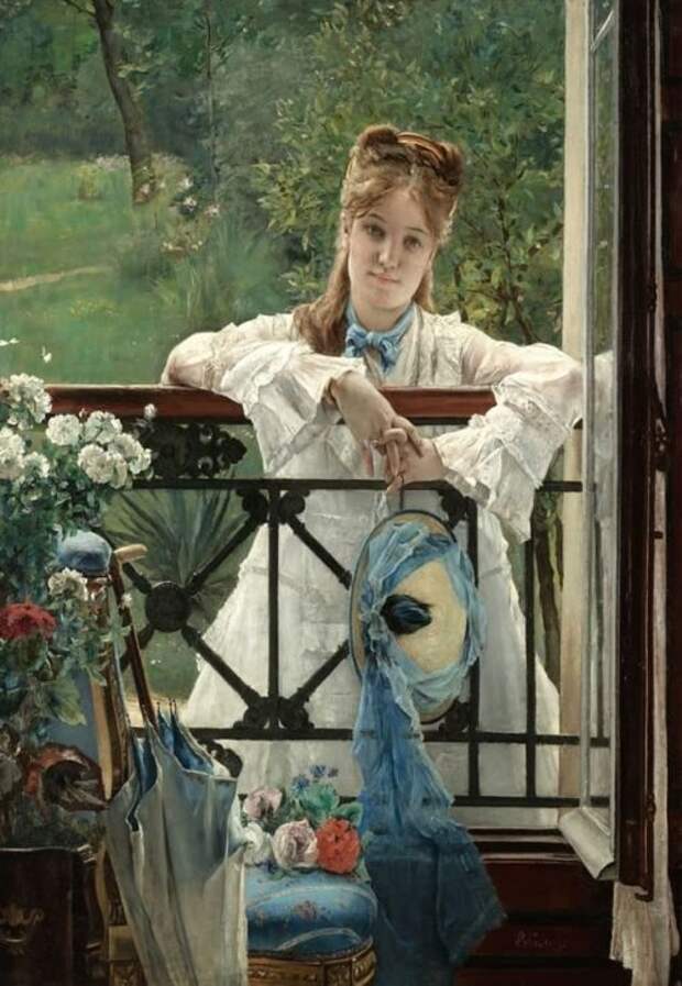 художник Альфред Стевенс (Alfred Stevens) картины - 16