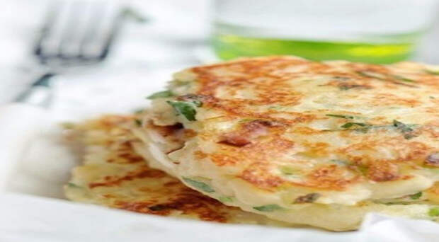 Нежные картофельные оладьи с сыром Нежные картофельные оладьи с сыром