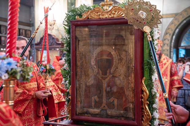 Чудотворная икона Божией Матери прибыла в Городец впервые за 7,5 веков