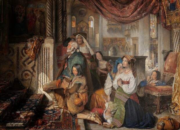 художник Джон Фредерик Льюис (John Frederick Lewis) картины – 21