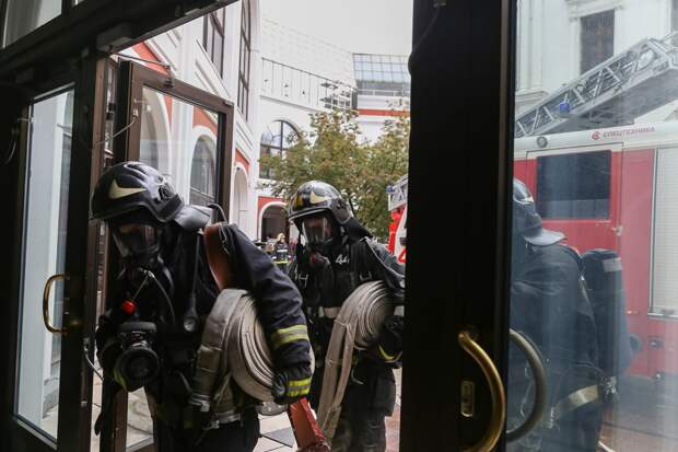 Плановое пожарно-тактическое учение. Фото: МЧС
