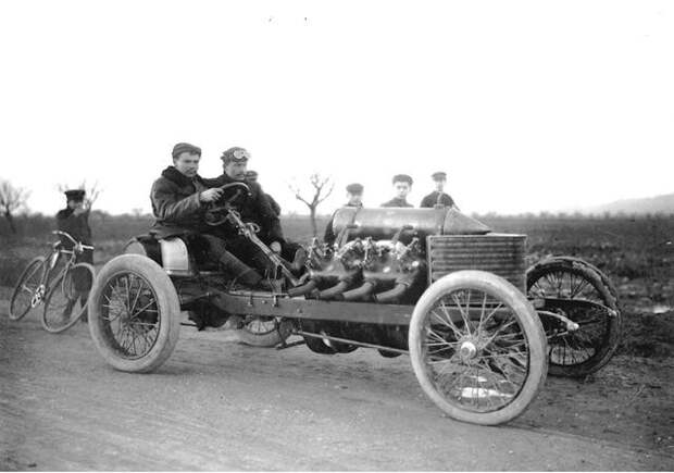 Огнедышащий Darracq 1905 года Darracq, история, олдтаймер, старинные автомобили