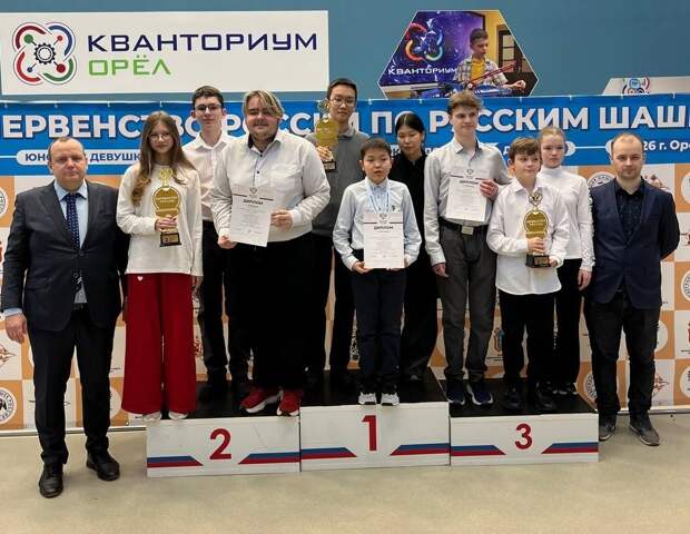 Нижегородские шашисты выиграли две награды первенства России