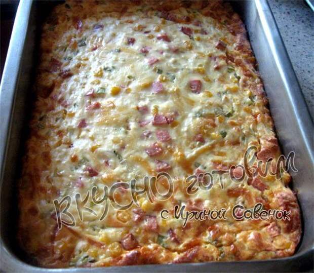 Сырная запеканка с кукурузой - шаг 9