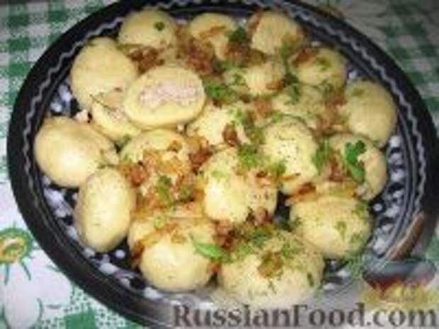 Фото к рецепту: Кнедли с мясом