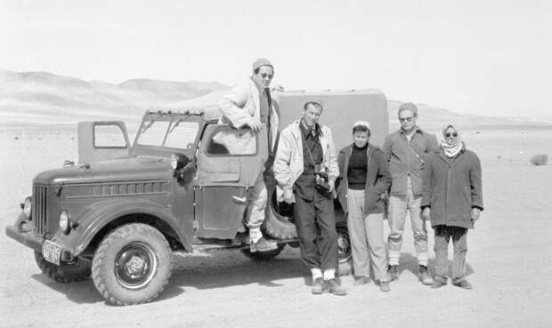 Советские геологи на работе в Сирии Владимир Фараджев, 1 ноября 1958 - 1 апреля 1961 года, Объединенная Арабская Республика, Сирия, из архива Владимира Александровича Карлова.