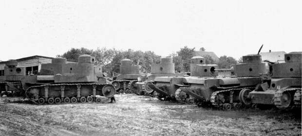 Захваченные Вермахтом танки Т-24