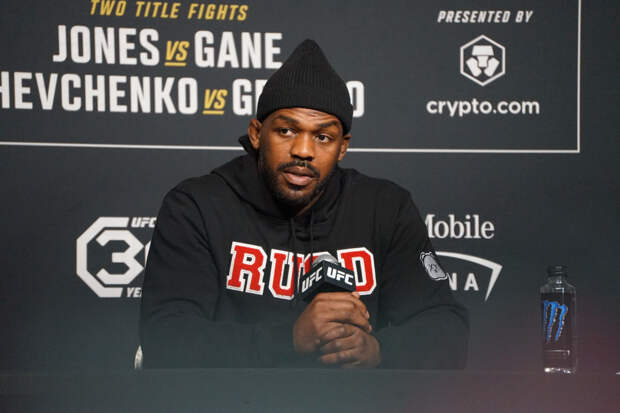 Jon Jones at UFC media day