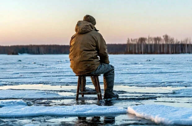 Лёд на Днестре тонкий: предупреждения спасателей Сорок