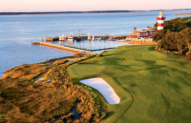 The toughest hole in golf is located at Harbour Town Golf Links