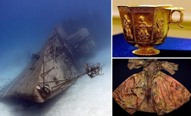 Арабская дау идругие невероятные артефакты с затонувших кораблей.