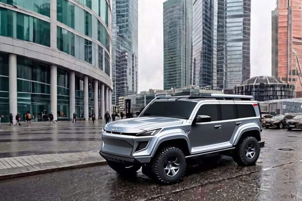 Возрождаемый бренд "Руссо-Балт" помимо фургона готовит внедорожник и микроавтобус