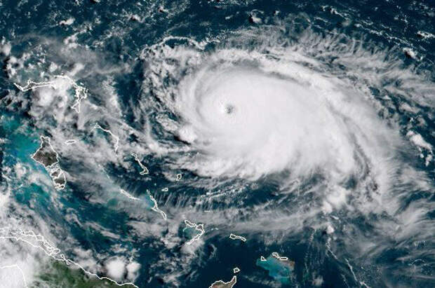 Ураган Дориан. Источник изображения: nypost.com