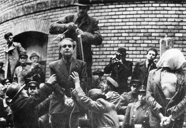 Казнь Ференца Салаши, 1946 год. Getty Images