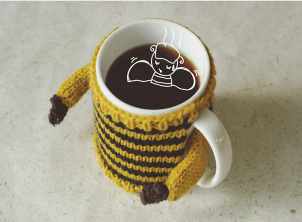 Mug Sweater: тёплый свитер для чашки