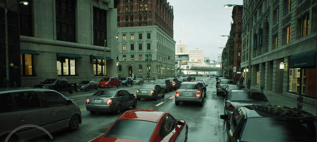 Геймер устроил гигантскую пробку в демо The Matrix Awakens