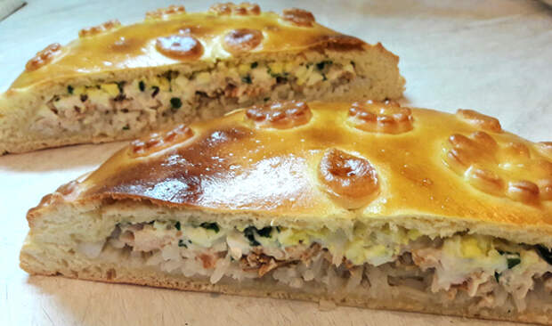 Рисовый пирог с курицей. \ Фото: grib-info.ru. Рисовый пирог с курицей. \ Фото: grib-info.ru.