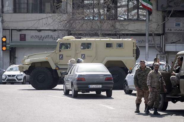 В Тегеране заметили российский бронеавтомобиль «Спартак»