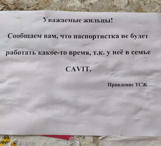 Настигла новая зараза / 