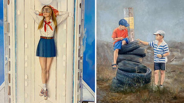 Уходящая натура: город и его жители глазами художницы Саши Володиной