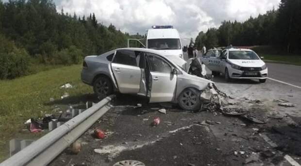 в Свердловской области произошло ДТП