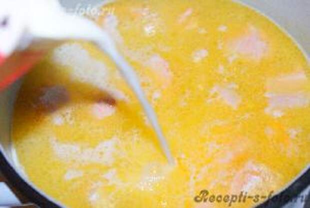 Уха по-фински со сливками Уха по-фински со сливками